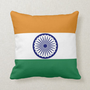 Coussin Drapeau de l'Inde