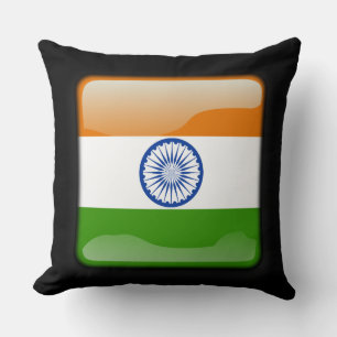 Coussin Drapeau de l'Inde