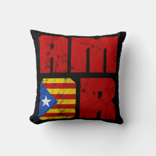 Coussin Drapeau de l'indépendance catalane