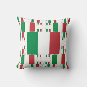 Coussin Drapeau de l'Italie en plusieurs couches 2