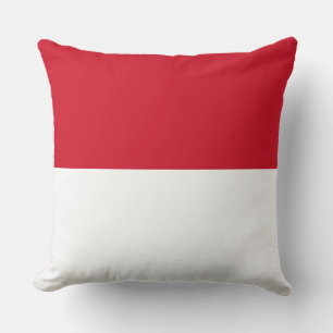 Coussin Drapeau de Monaco