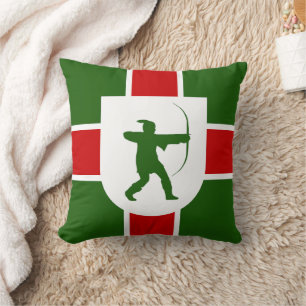 Coussin Drapeau de Nottinghamshire