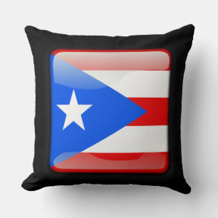 Coussin Drapeau de Porto Rico