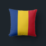Coussin Drapeau de Roumanie<br><div class="desc">Drapeau de Roumanie</div>