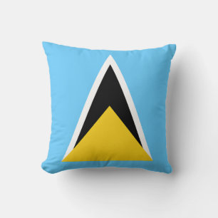 Coussin Drapeau de Sainte-Lucie