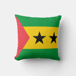 Coussin Drapeau de Sao Tomé-et-Principe