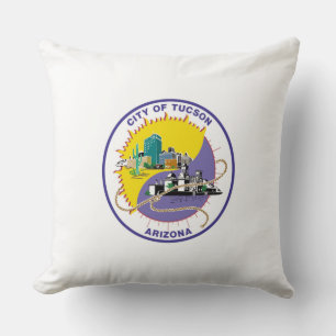 Coussin Drapeau de Tucson, Arizona