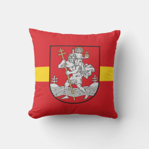 Coussin Drapeau de Vilnius, Lituanie Jeu d'oreiller