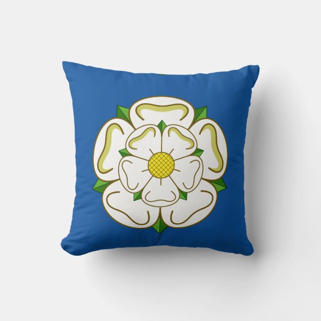 Coussin Drapeau de Yorkshire (Recto)