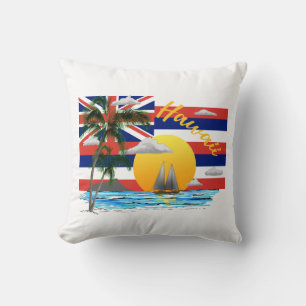 Coussin Drapeau des îles Hawaii