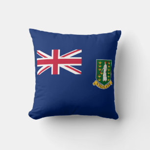 Coussin Drapeau des îles Vierges britanniques