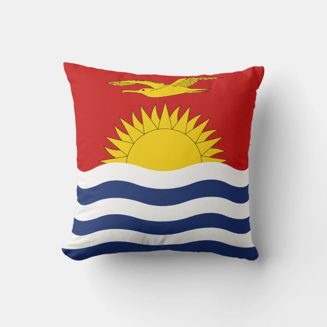 Coussin Drapeau des Kiribati (Recto)