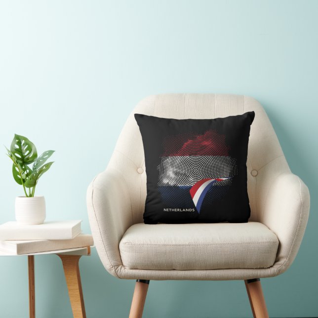 Coussin Drapeau des Pays-Bas (Chaise)