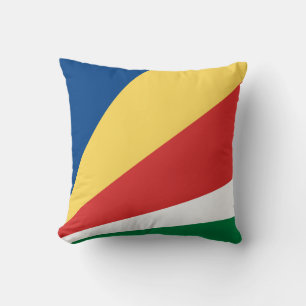 Coussin Drapeau des Seychelles