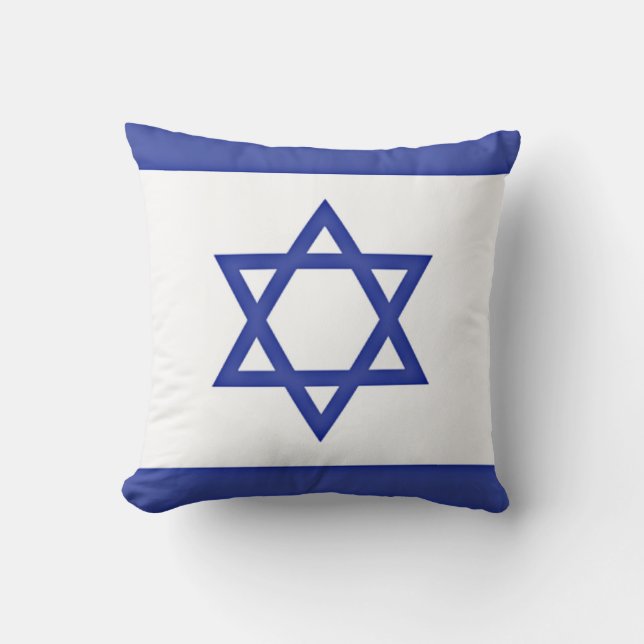 Coussin Drapeau d'Israël (Recto)