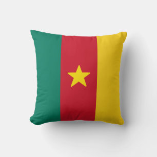 Coussin Drapeau du Cameroun