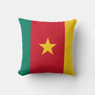 Coussin Drapeau du Cameroun