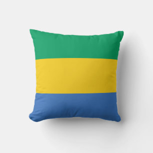 Coussin Drapeau du Gabon
