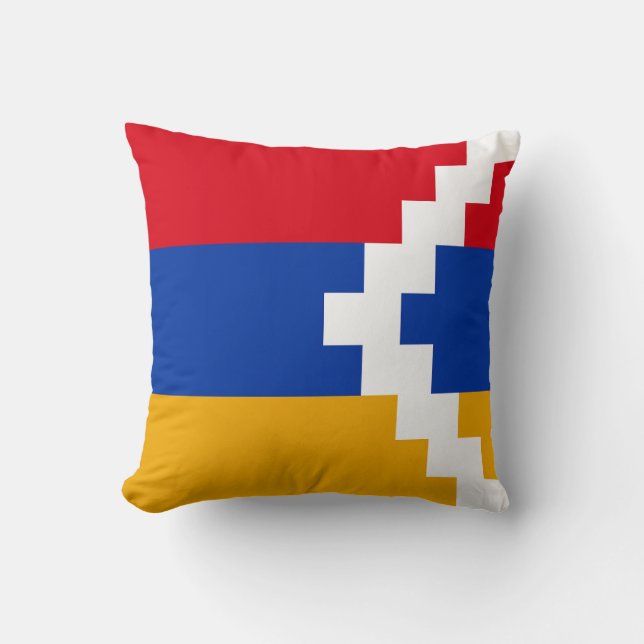 Coussin Drapeau du Haut-Karabakh (Recto)