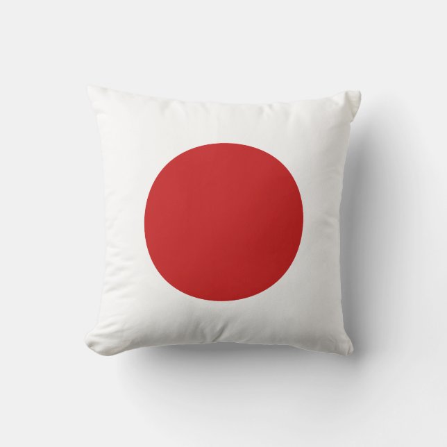 Coussin Drapeau du Japon (Recto)
