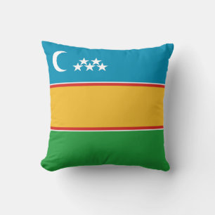 Coussin Drapeau du Karakalpakstan