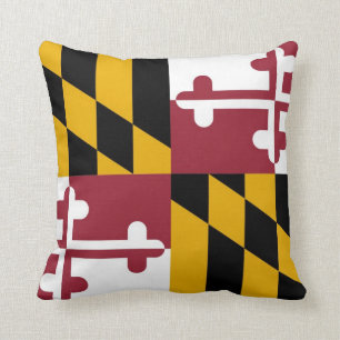 Coussin Drapeau du Maryland