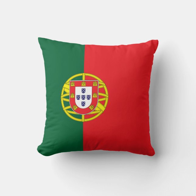 Coussin Drapeau du Portugal (Recto)