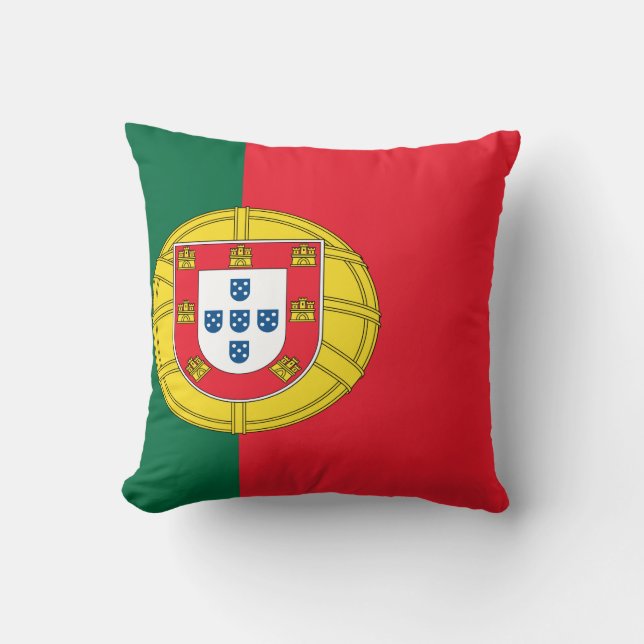 Coussin drapeau du Portugal (Recto)