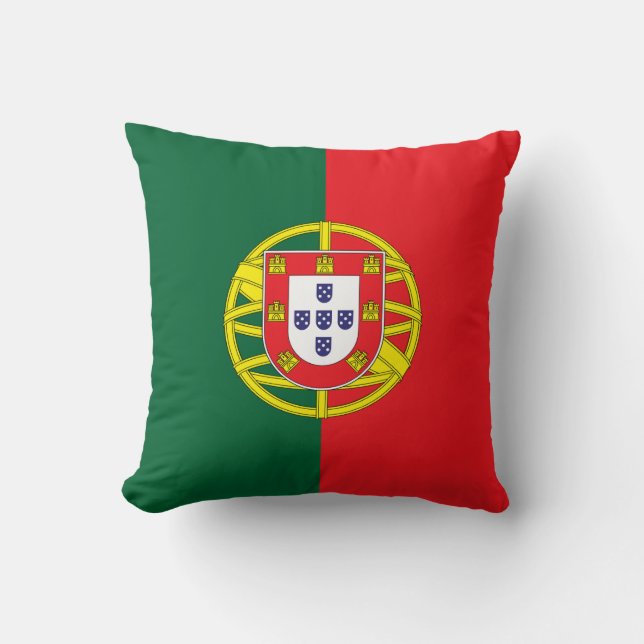 Coussin Drapeau du Portugal (Recto)