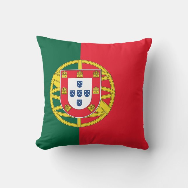Coussin Drapeau du Portugal (Recto)