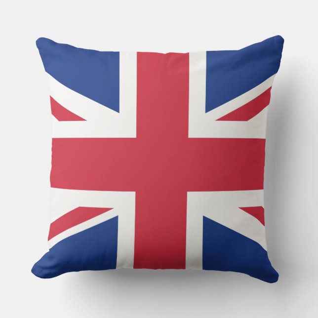 Coussin Drapeau du Royaume-Uni (Recto)