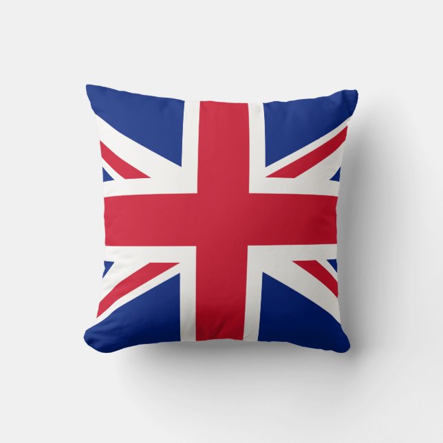 Coussin Drapeau du Royaume-Uni (Recto)