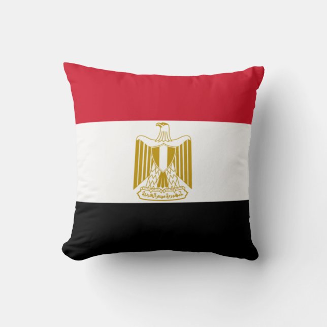 Coussin Drapeau égyptien (Recto)