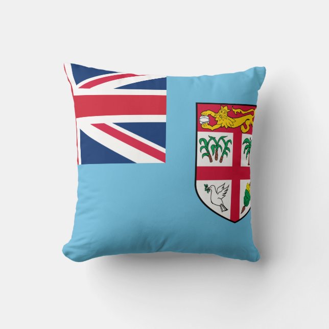 Coussin Drapeau Fidji (Recto)