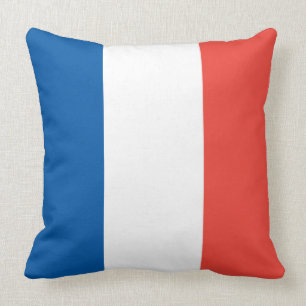 Coussin Drapeau français