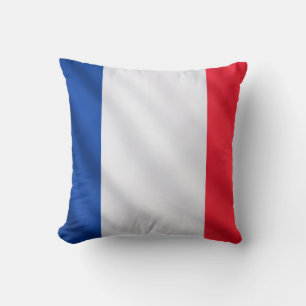 Coussin Drapeau français en jaune – Twist artistique moder