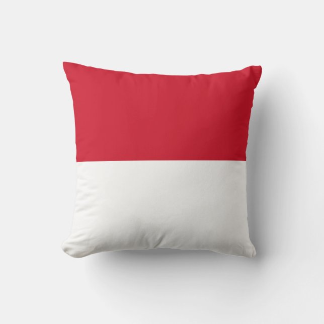 Coussin Drapeau Indonésie (Recto)