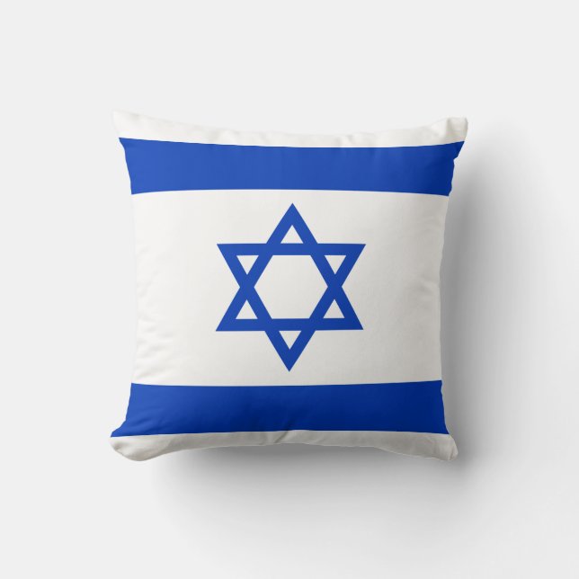 Coussin Drapeau Israël (Recto)
