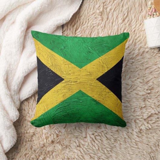 Coussin Drapeau jamaïcain (Couverture)