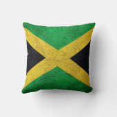 Coussin Drapeau jamaïcain (Verso)