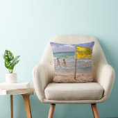 Coussin Drapeau jaune Barbade 2010 (Chaise)