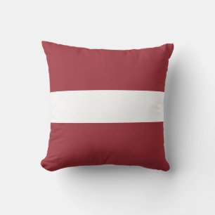 Coussin Drapeau letton (Lettonie)