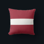 Coussin Drapeau Lettonie<br><div class="desc">Drapeau patriotique de Lettonie.</div>