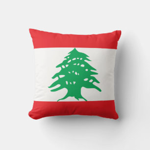 Coussin Drapeau libanais