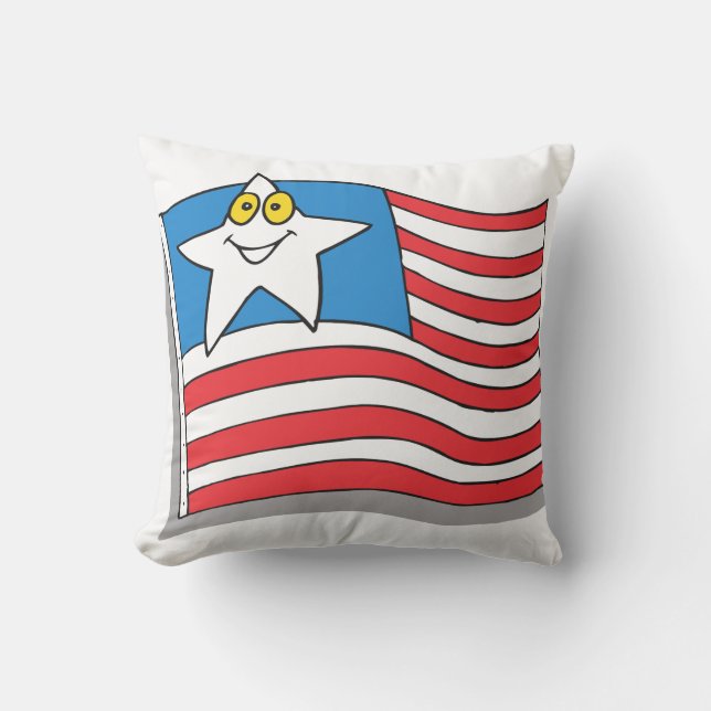 Coussin Drapeau mignon (Recto)