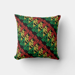 Coussin Drapeau national de la République du Congo