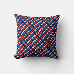 Coussin Drapeau national de Slovénie magnifique