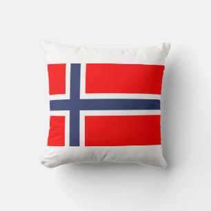 Coussin Drapeau national norvégien Symbole européen Motif