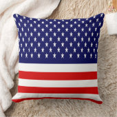 Coussin Drapeau patriotique américain (Couverture)