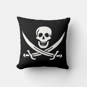 Coussin Drapeau pirate